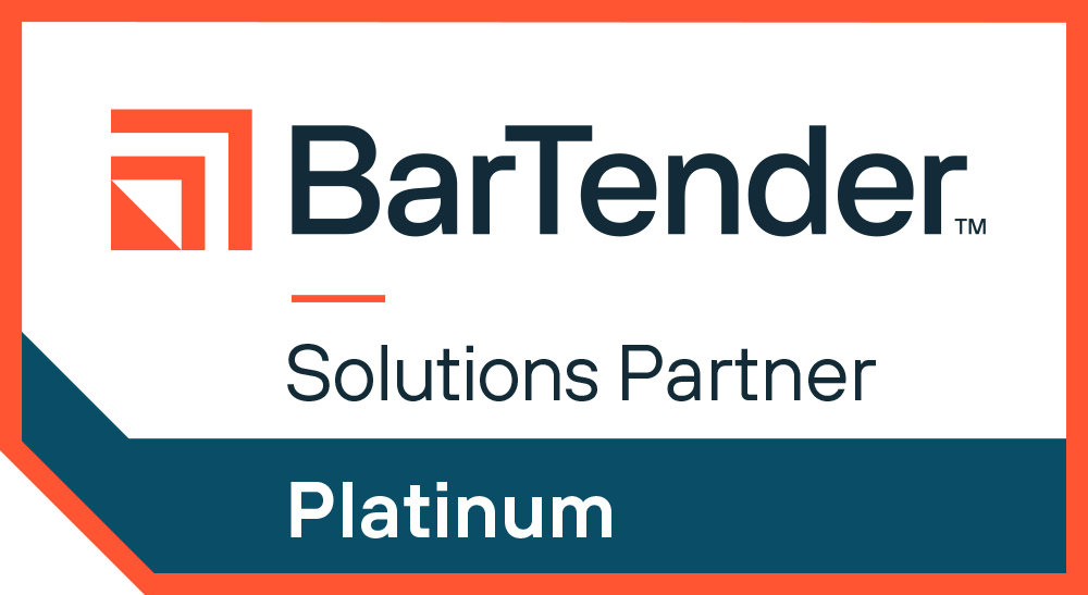 Platinum BarTender Solutions Partner Badge